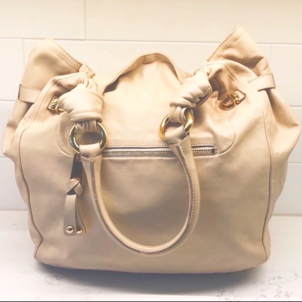 Marc Jacobs Mercer Peet Calfskin Tote LIKE BUTTER - Picture 3 of 15